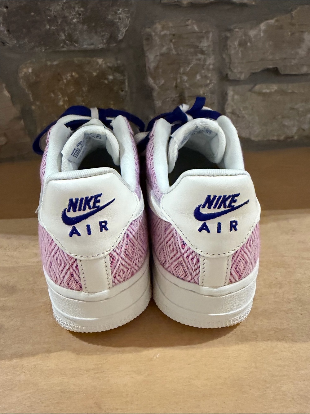 Nike Air Force 1 Low “Woven Together” Sneakers size 7 - Picture 9 of 14